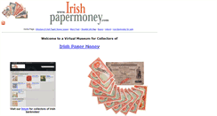 Desktop Screenshot of irishpapermoney.com